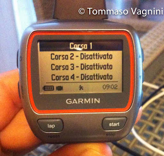 SCARICARE DATI GARMIN 310XT
